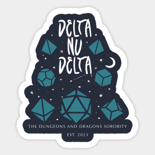 Delta Nu Delta Sticker